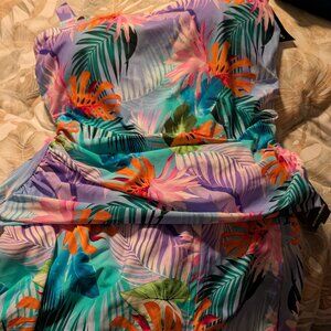 Carmen Marc Valvo Two Piece Bathing Suit from Boston Proper NWT  XL  14-16